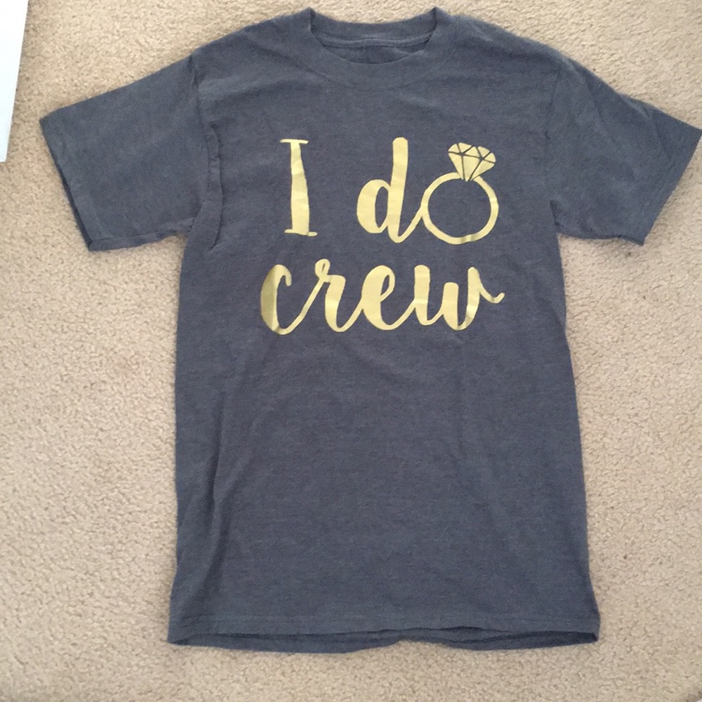 Small ‘I do crew’ T-shirt